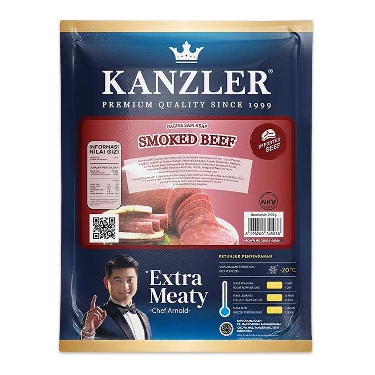 

Kanzler Smoked Beef Round 250g