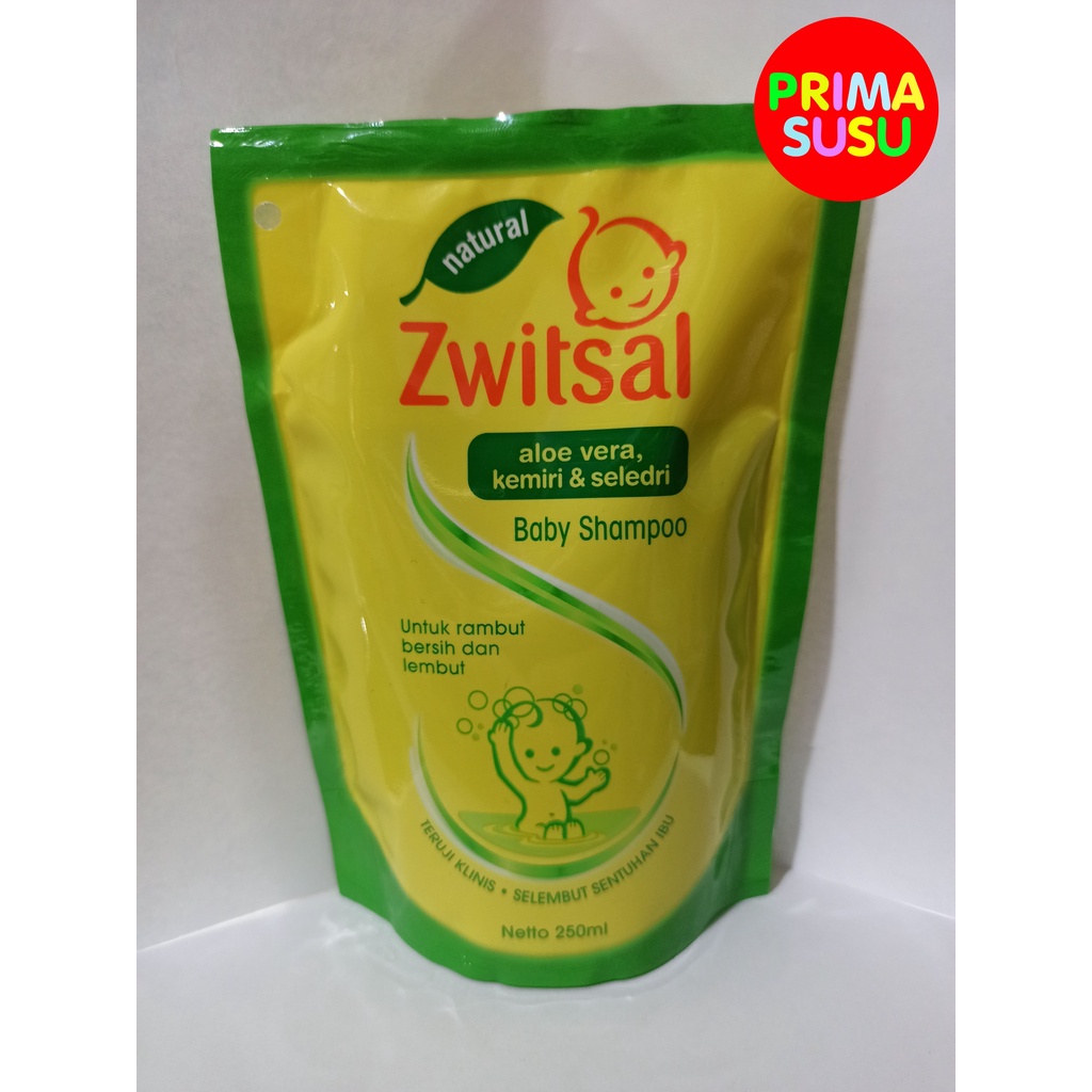 Zwitsal Aloe Vera, Kemiri &amp; Seledri Body Shampoo 250 ML