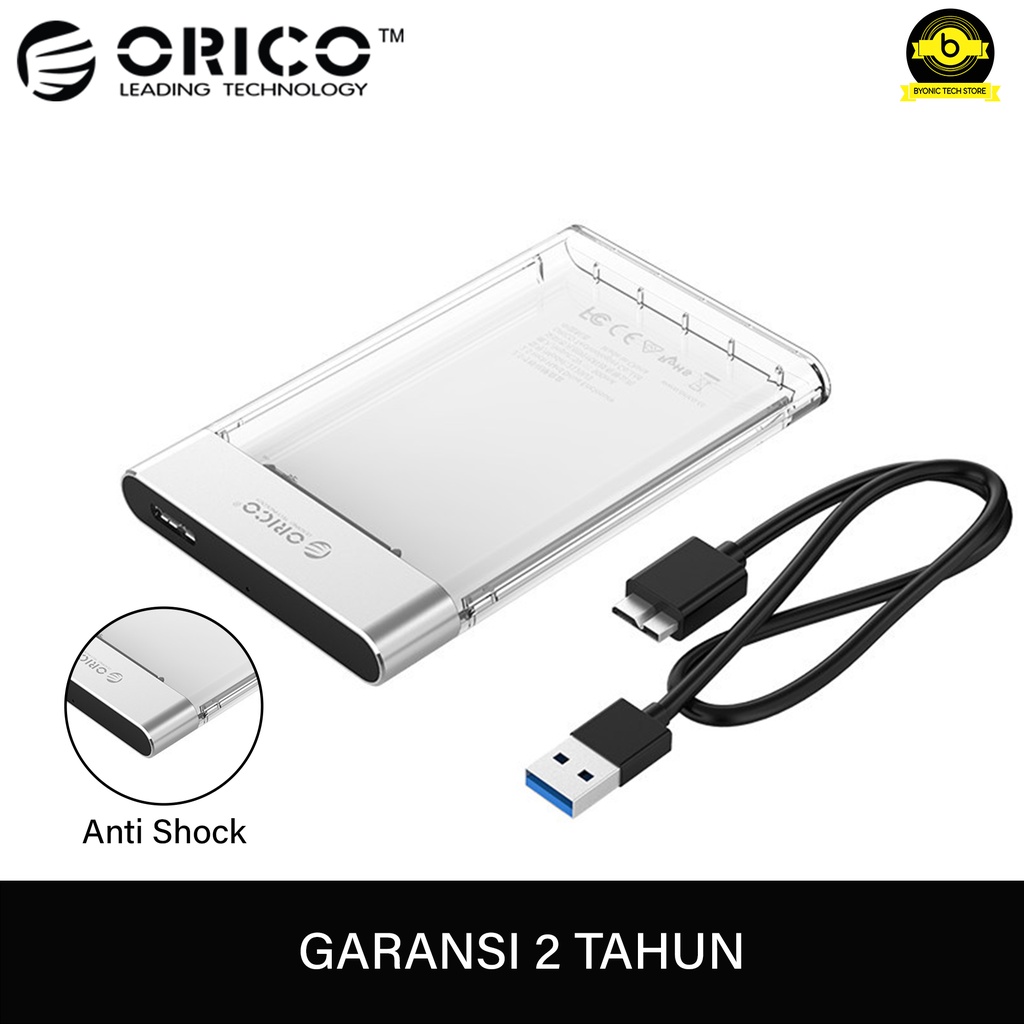 HDD SSD Case / Enclosure Transparent Orico 2.5 inch USB 3.0 - 2129U3 HDD case HDD casing HDD Enclosu