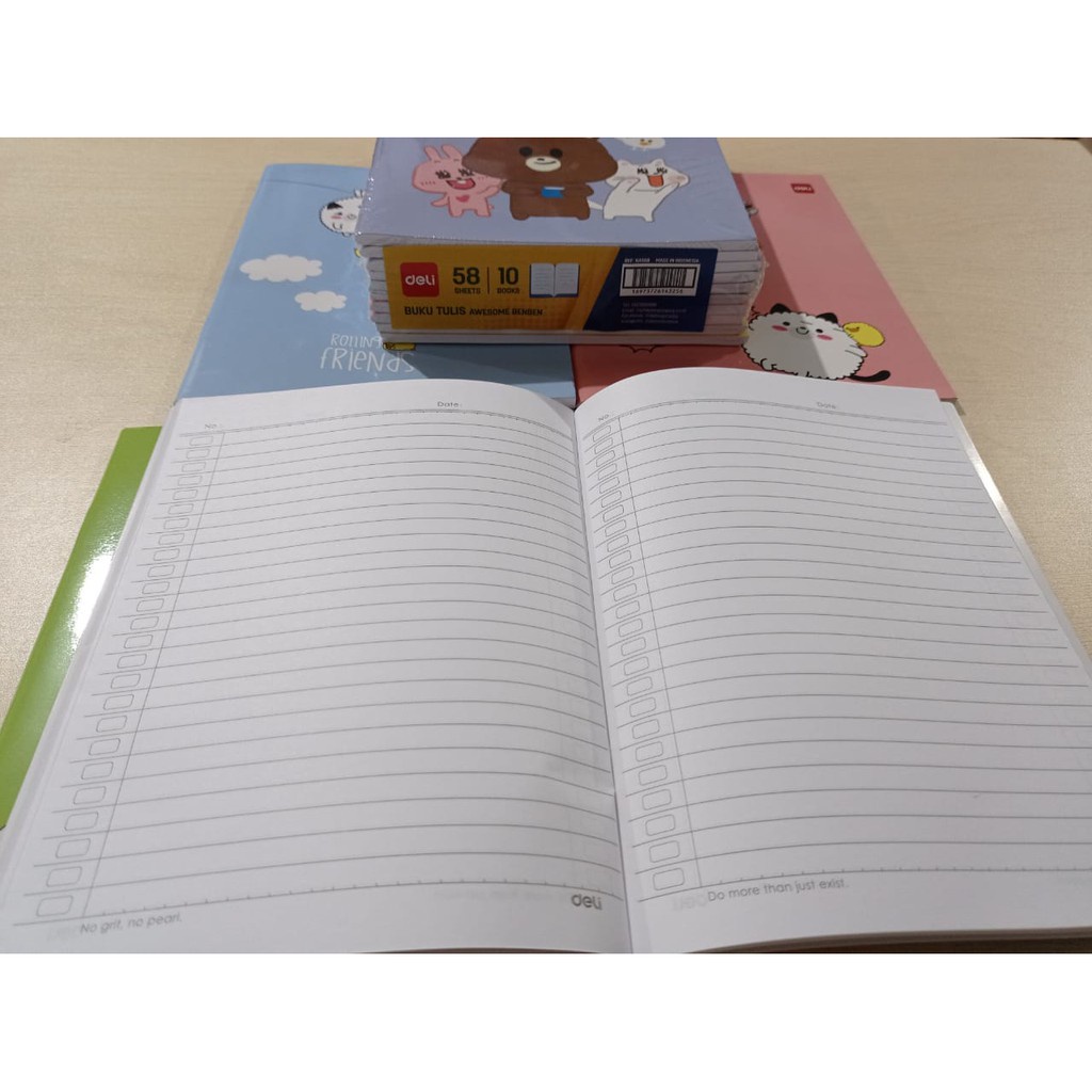 

[Whispers] Buku Tulis Deli 58 Lmbr