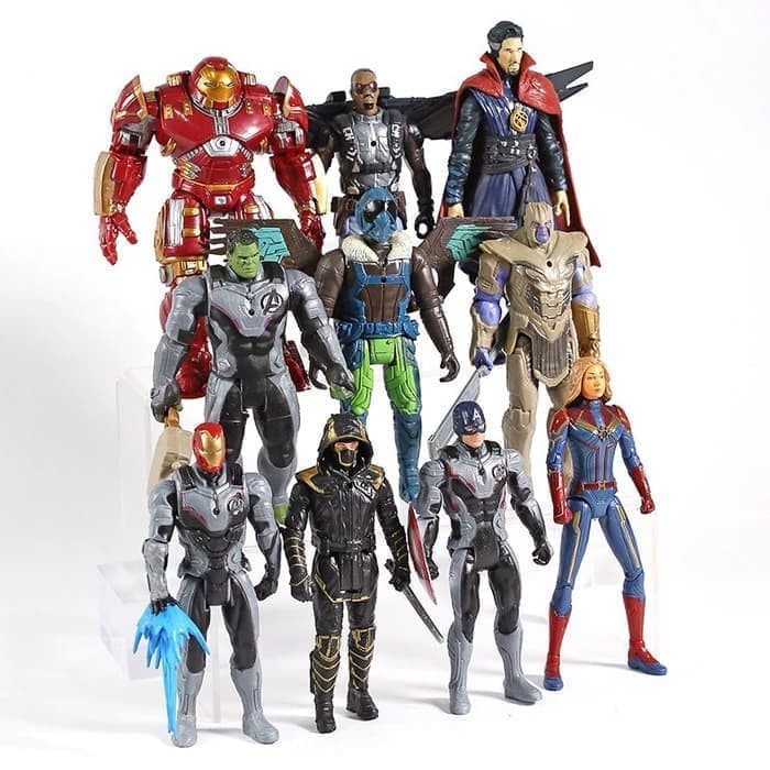 avengers endgame figurine set