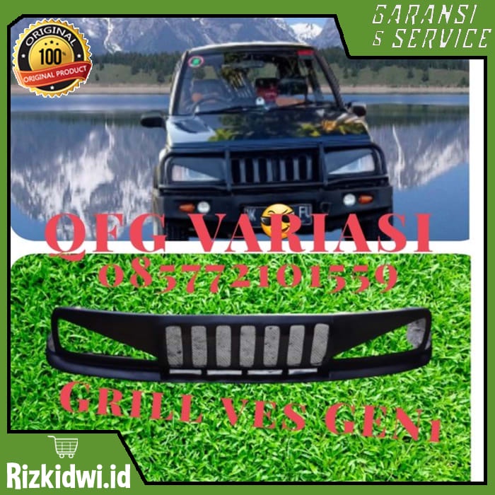 Grill vitara escudo sidekick Gen1 model angry bird Elegan