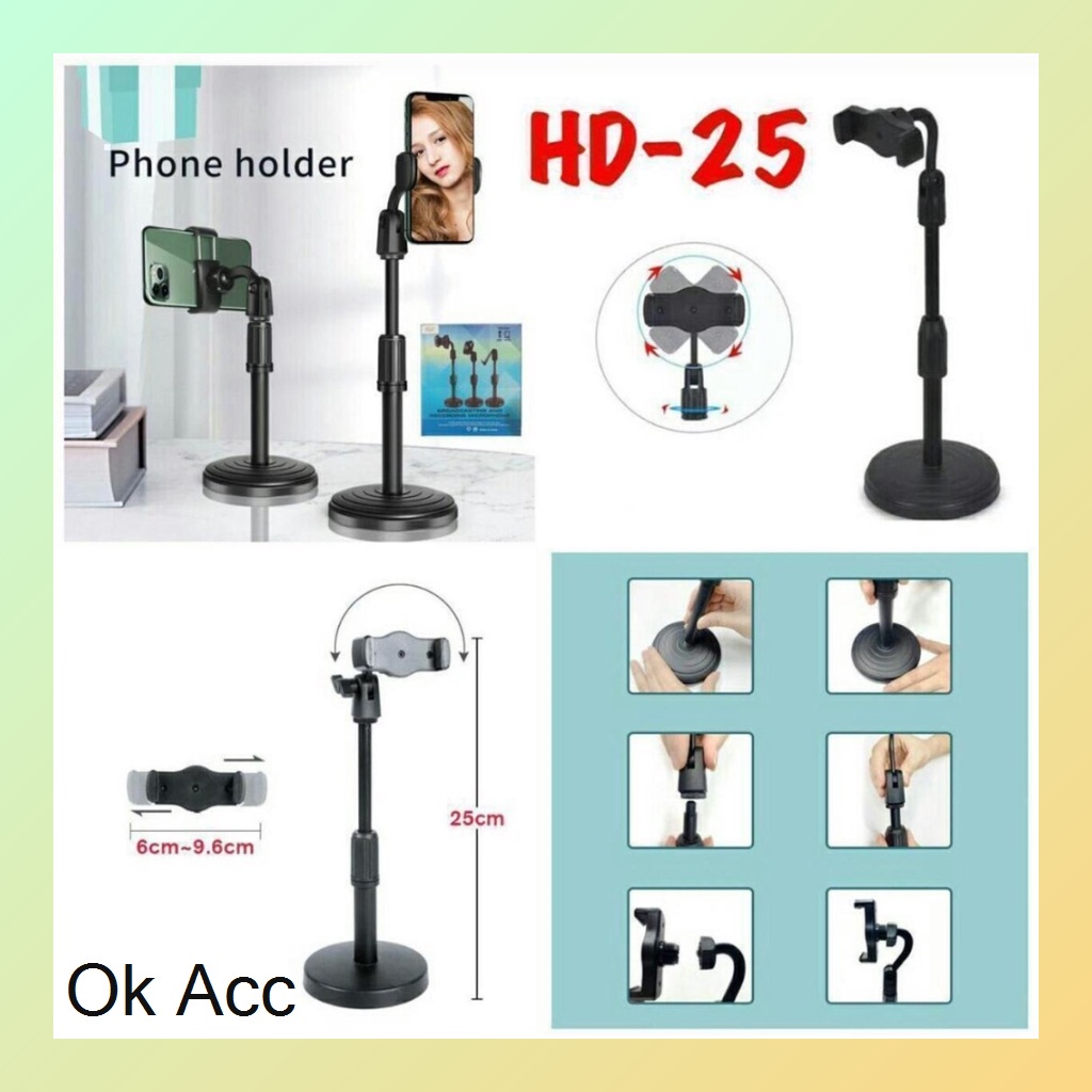 Standing Holder HP Adjustable HD-25,HD-28,HD-56 Kokoh Tripod