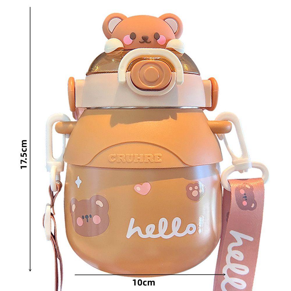 Solighter Botol Minum Thermal Insulated Kapasitas Besar 780ml Dengan Sedotan Untuk Anak