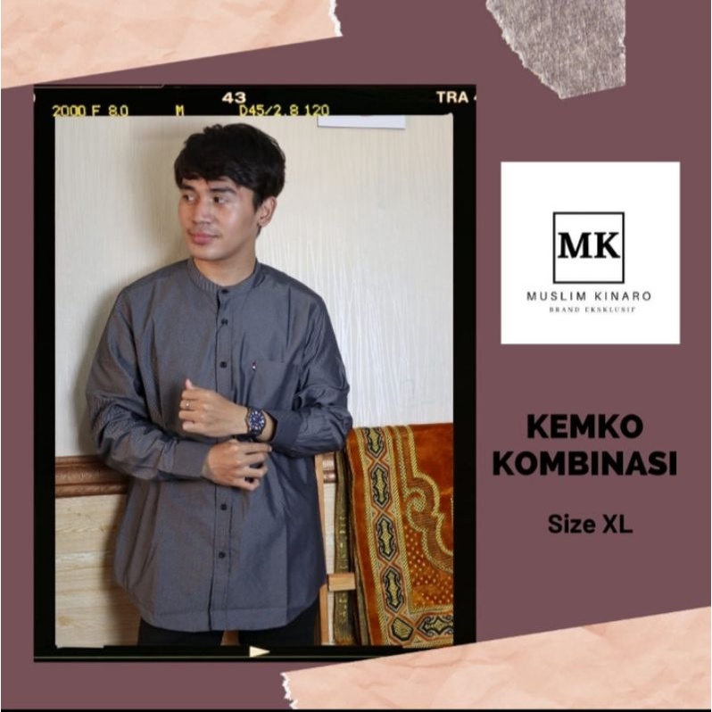 Kemko muslim MK KINARO Polos