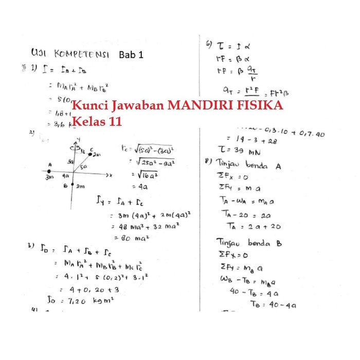 ✨ READY✨ Buku MANDIRI FISIKA SMA Kelas 11 XI K13 Soal + Jawaban Kurtilas