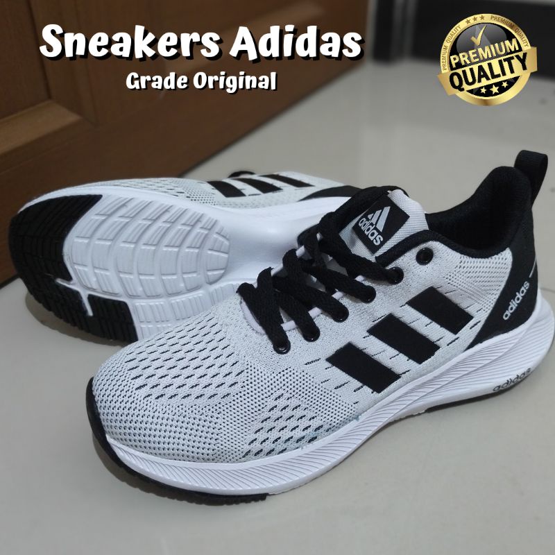 Sepatu Sneakers Adidas Pria Wanita Import Quality Sepatu Olahraga Sport Jogging