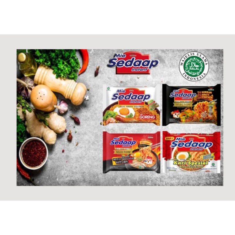 

mie sedaap goreng dan kuah