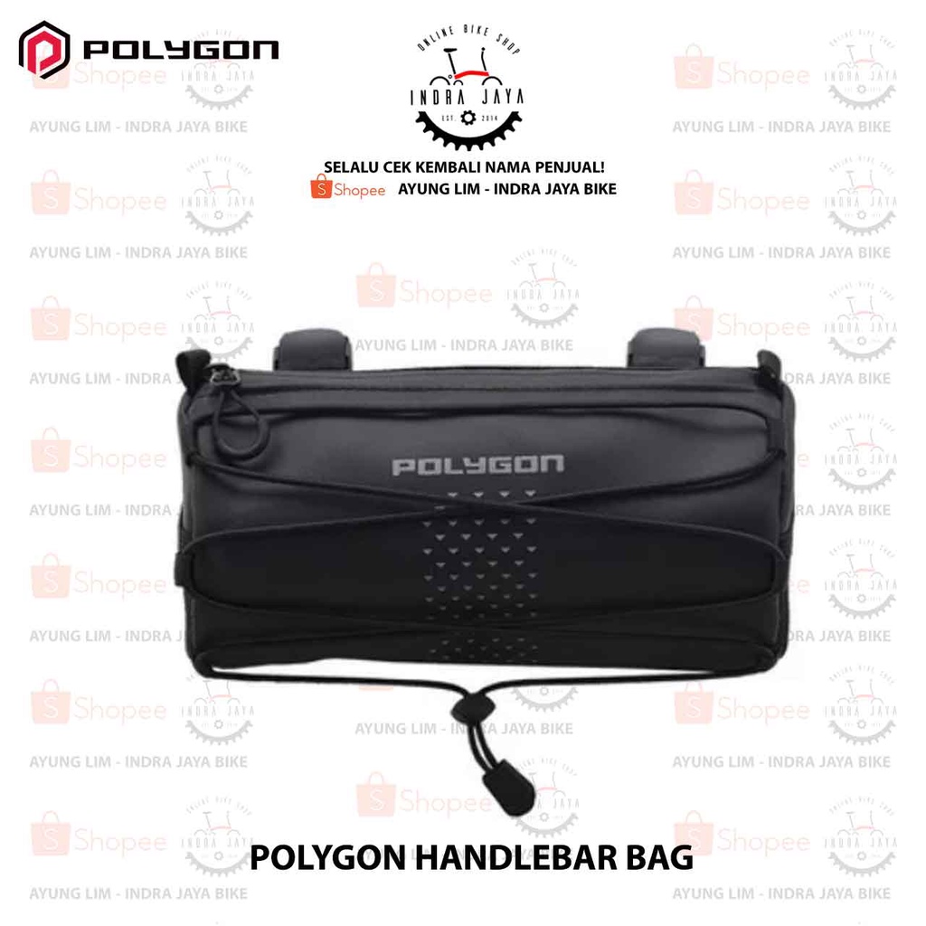 POLYGON - TAS HANDLEBAR / HANDLEBAR BAG - BLACK