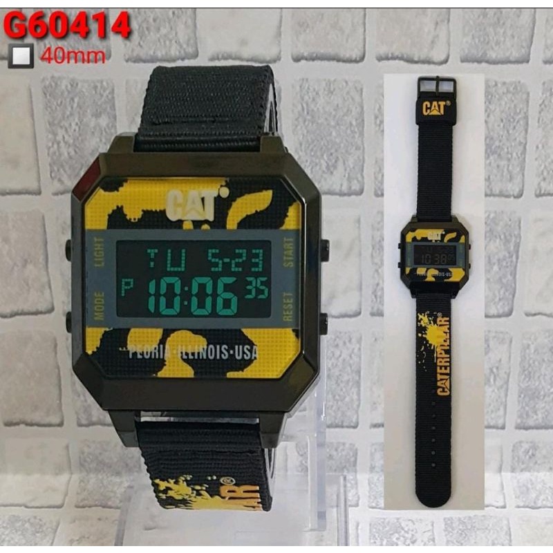 Jam Tangan Digital CAT Fashion Pria Jam Tangan Terlaris Netizen Jam Tangan Keren