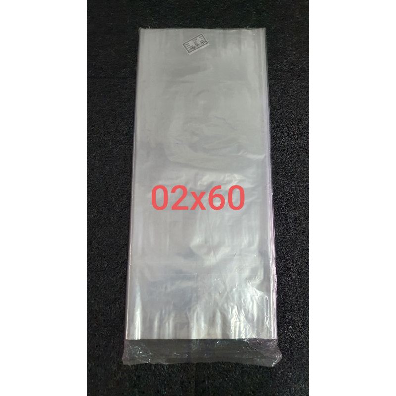 Plastik Roll PP / Plastik Rol PP Tebal 0.02 Cap Jet Lebar 60 Cm Panjang 50 M