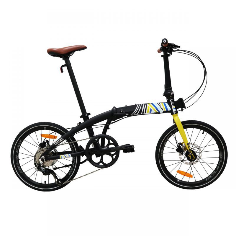 Element Folding Bike Ecosmo 9 Speed Nugie Trilogy Series / Sepeda Murah / MTB Murah