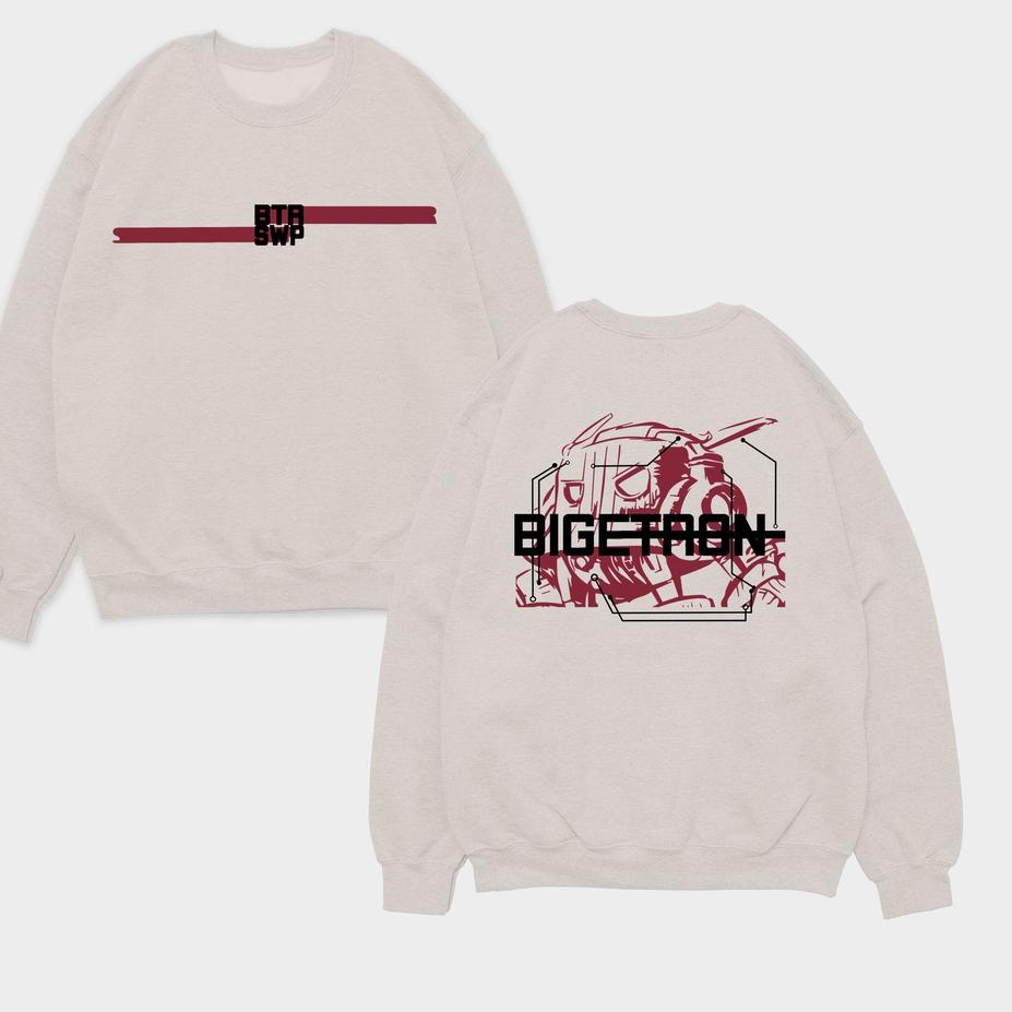 New Collection--SWEATERPOLOSID x BTR — Basic Sweater BTR Robotic Size M-XXL