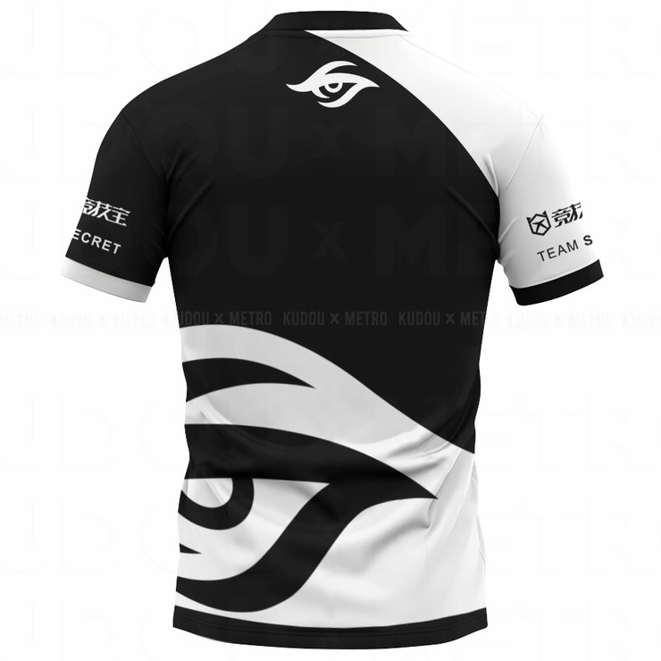 Jersey Team Secret Gamer Dota2 Premium Dryfit Unisex - Bisa tambah Nickname