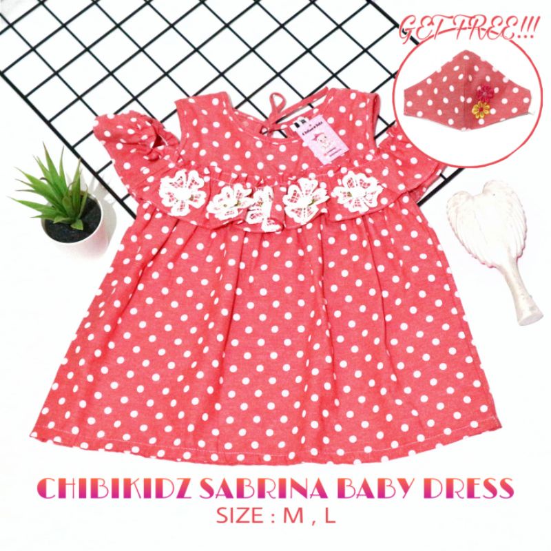 CHIBIKIDZ SABRINA MINI DRESS (2Y, 3Y)