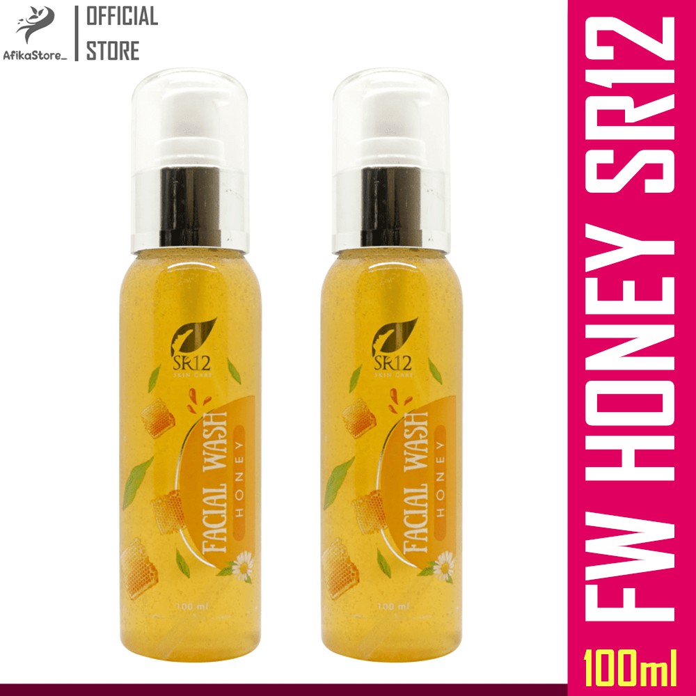 SR12 FACIAL WASH HONEY / SABUN MADU AMPUH UNTUK WAJAH KERING