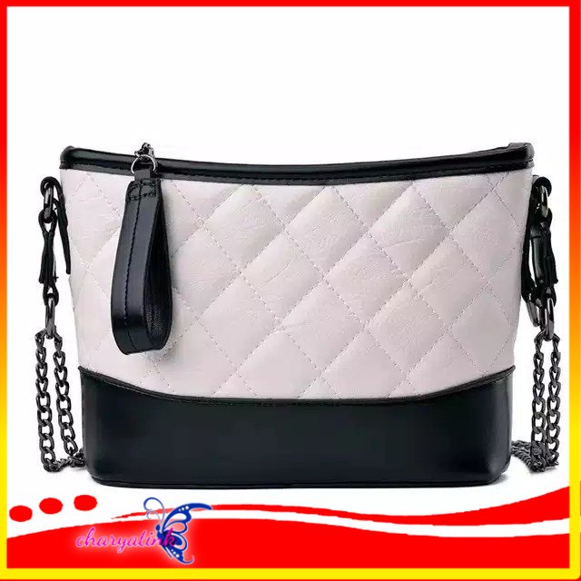 Charyatink - ( Bisa COD ) Tas Selempang Wanita Kekinian Bahan Lembut Kualitas Import Fashion Kondangan