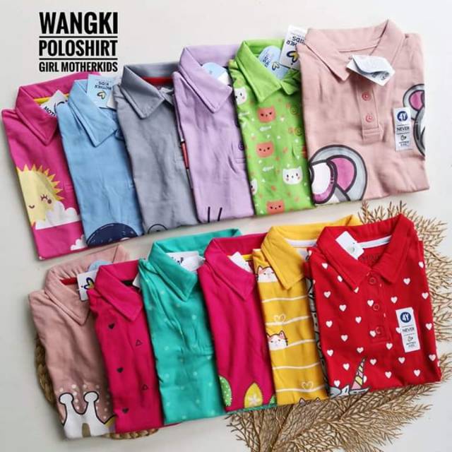 Wangki polo shirt anak