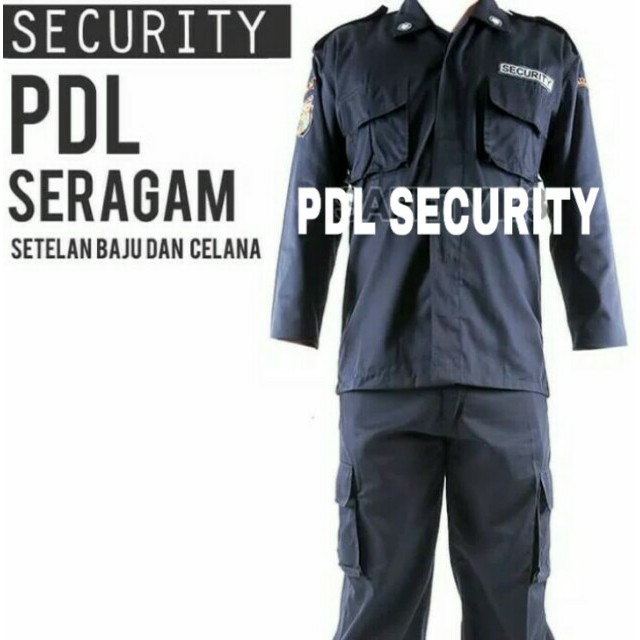 SETELAN PDL SECURITY BAJU PDL SATPAM