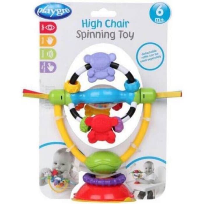 Playgro High Chair Spinning Toy Mainan Bayi Anak 6m+