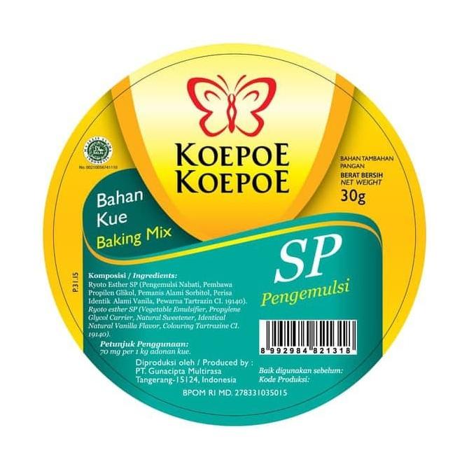 

koepoe Koepo SP / Bahan Kue SP/ Pengemulsi / Baking Mix 30g