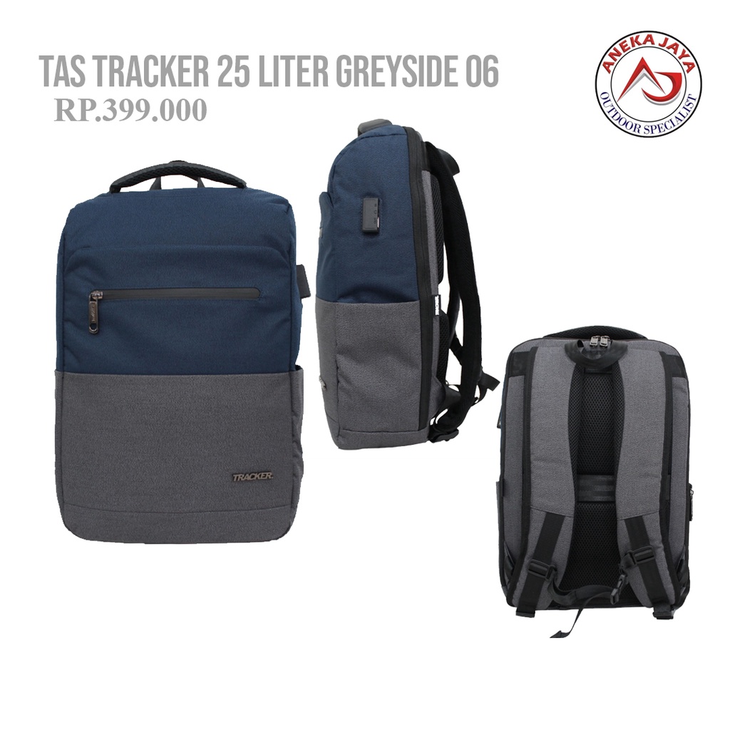 TAS RANSEL LAPTOP TRACKER 25 LITER GREYSIDE 06