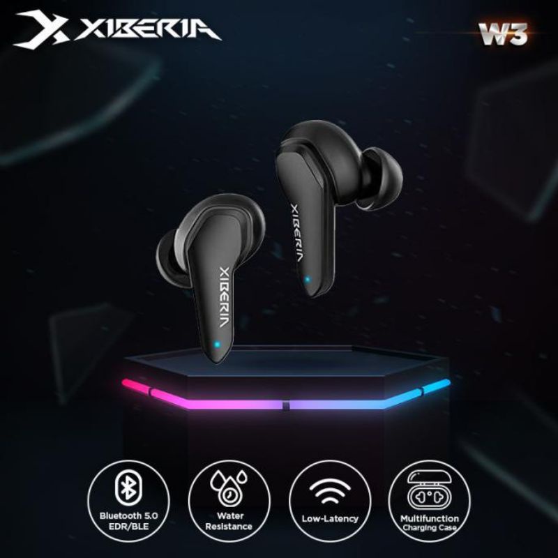 XIBERIA TWS TRUE WIRELESS BLUETOOTH GAMING EARBUDS W3 NO DELAY