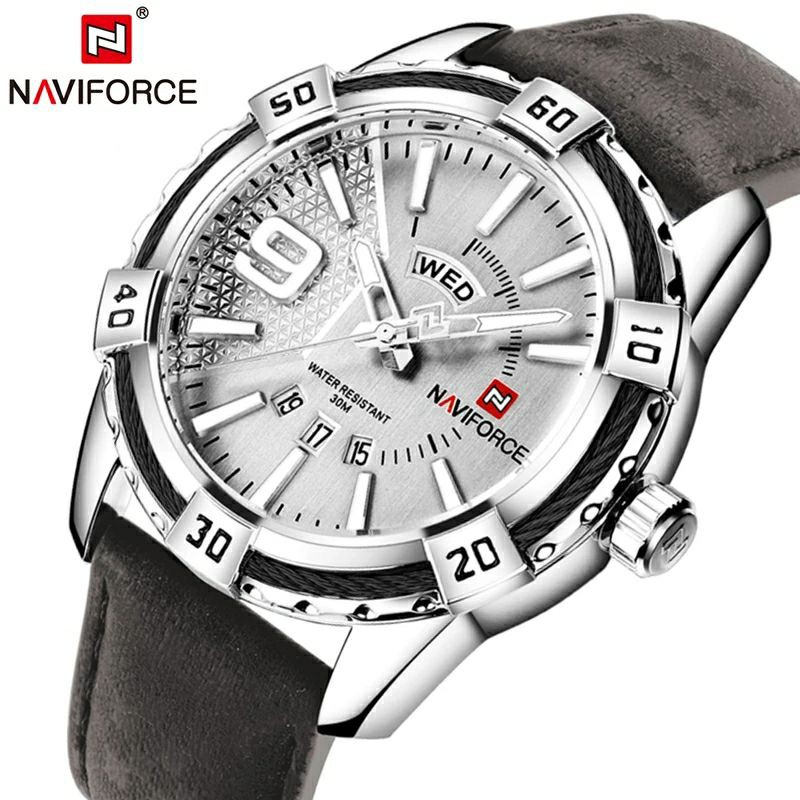 Naviforce Merek Baru Mewah Pria Digital Analog Jam Tangan Olahraga Pria Tentara Militer Watch Pria