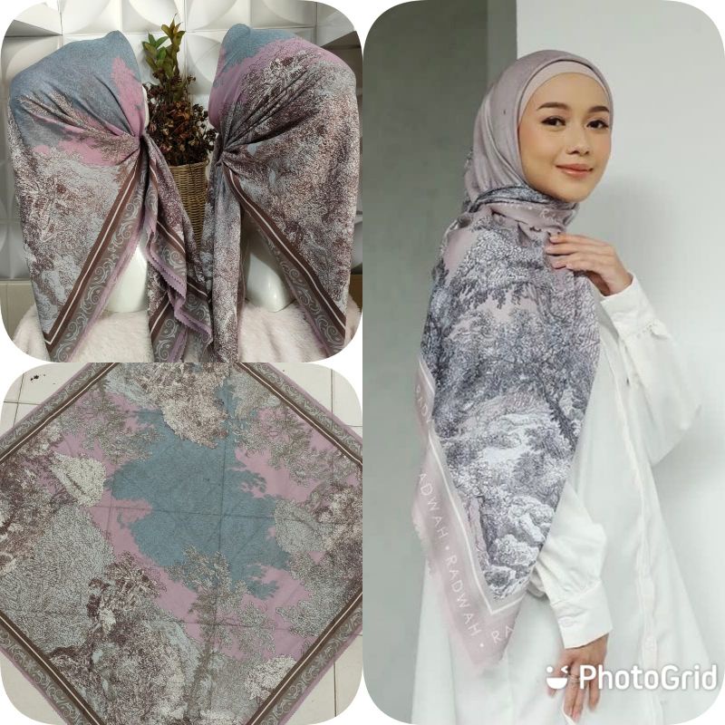 Hijab Voal motif zytadelia