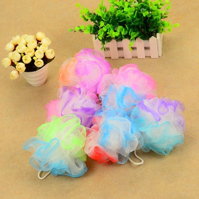 Spons Mandi Ukuran Kecil Shower Puff Small Bath Sponge