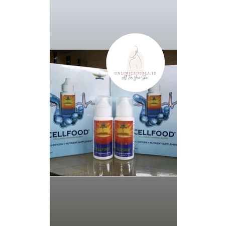 Cellfood cell-food cell food original 100% air mineral kesehatan