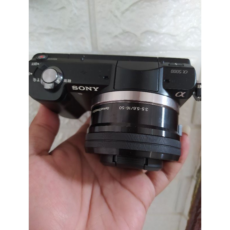 kamera mirorles sony a5000 body kit 16-50 mulus normal 100%