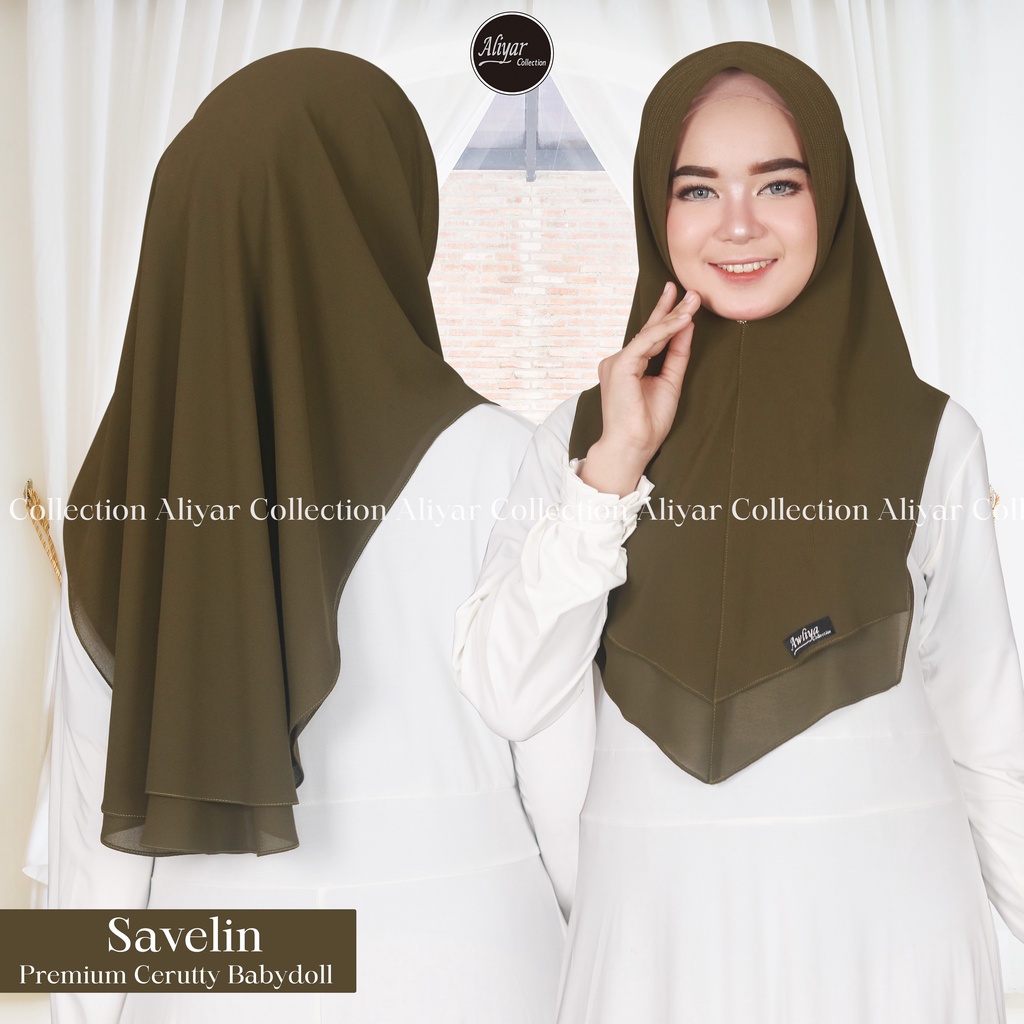 KHIMAR SAVELIN ORIGINAL ALIYAR BY AWLIYA COLLECTION/ KHIMAR ORI AWLIYA COLLECTION/ KHIMAR CERUTY/ KH
