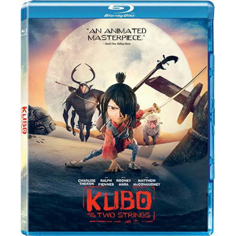 BLURAY DISC FILM KUBO AND THE TWO STRINGS