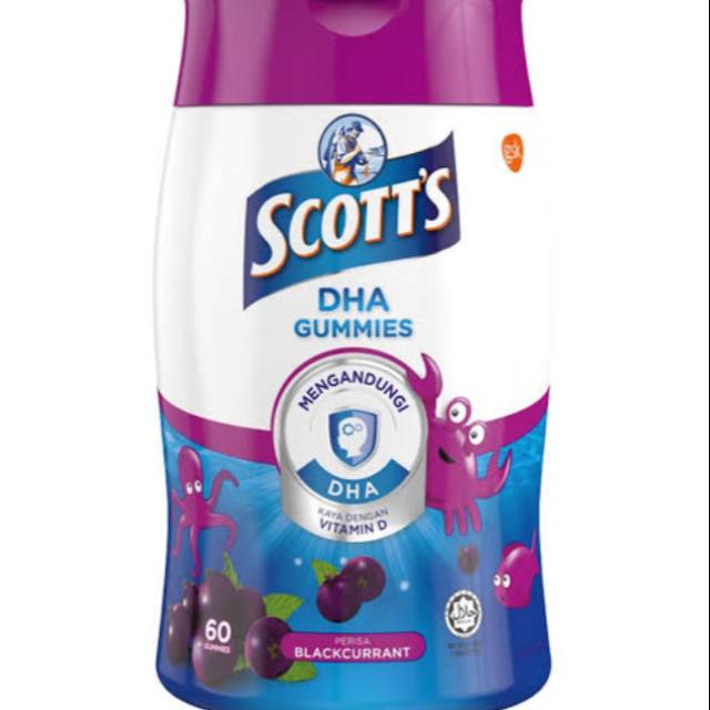 

SCOTT'S DHA GUMMIES BLACKCURRANT