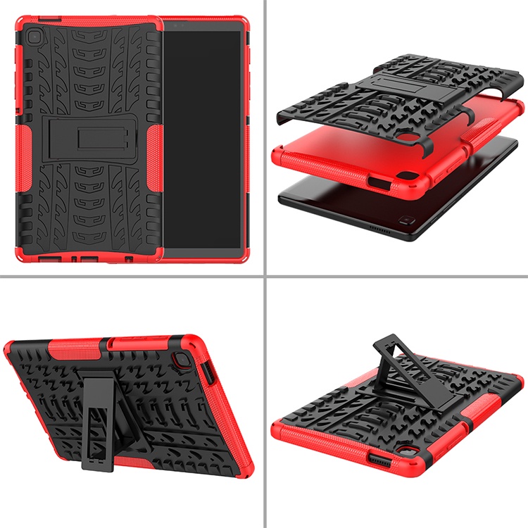 Casing Armor TPU + PC Shockproof + Kickstand Untuk Samsung Galaxy Tab A7 Lite 8.7 &quot;SM-T220 SM-T225