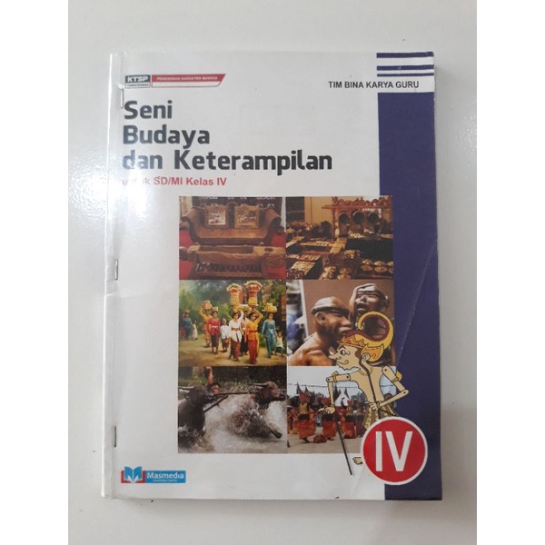 Buku Seni Budaya dan Keterampilan kelas 4 IV Masmedia