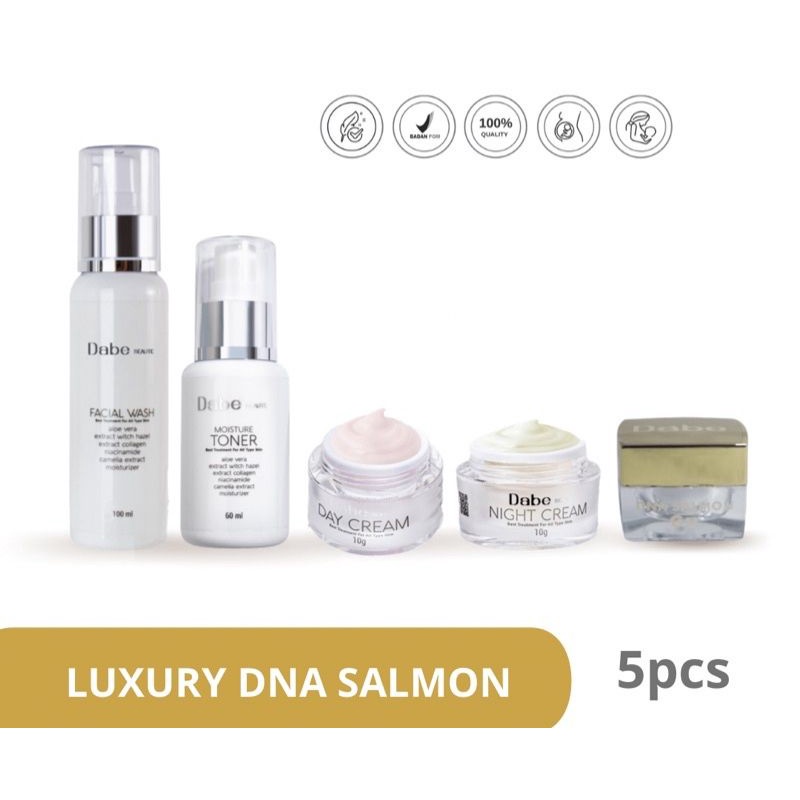 DABE BEAUTY PAKET LUXURY GLOW DNA SALMON JELL