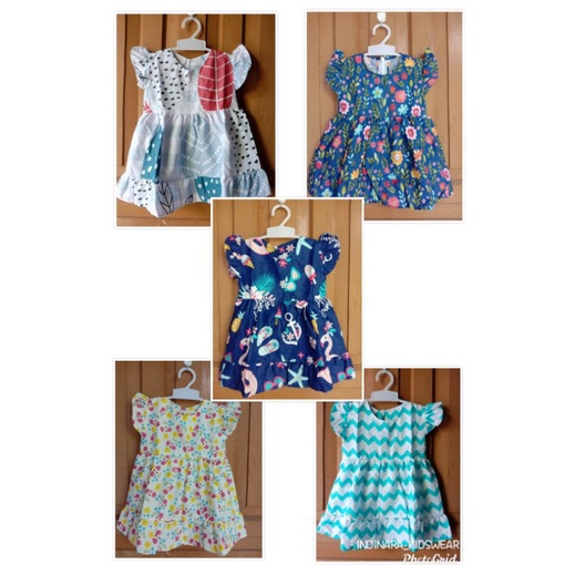 Baju Bayi Perempuan Dress Baby Newborn  Cewek Girl Murah Cantik