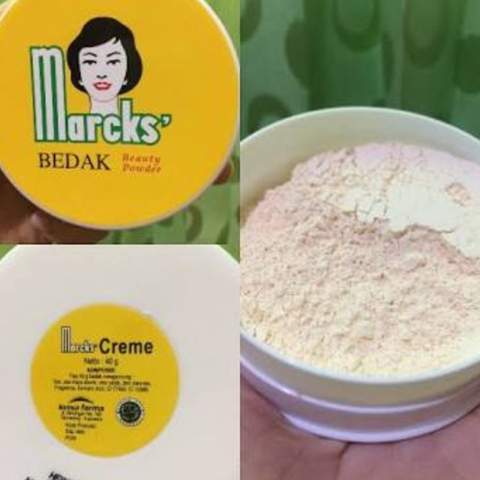 Bedak Tabur Marcks Original BPOM 40 Gram / 40gr / 40g / 40 gr / MARCKS' / MARCK