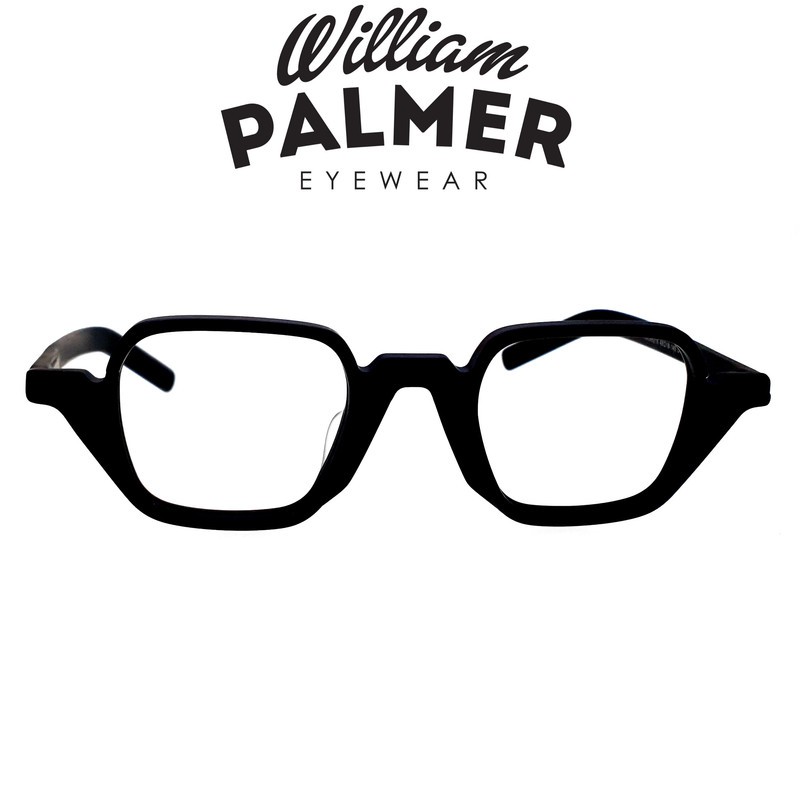 William Palmer Kacamata Pria Wanita Premium KBC98216 C1 Black Doff
