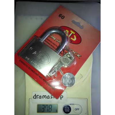 Gembok BESI  ATS 60mm Iron Padlock 60 mm