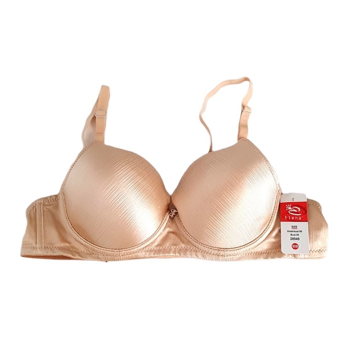 Bra / BH Elena 28949 (Busa Sedang, Pakai Kawat, Bisa Lepas Tali, Cup B, Kait 2)