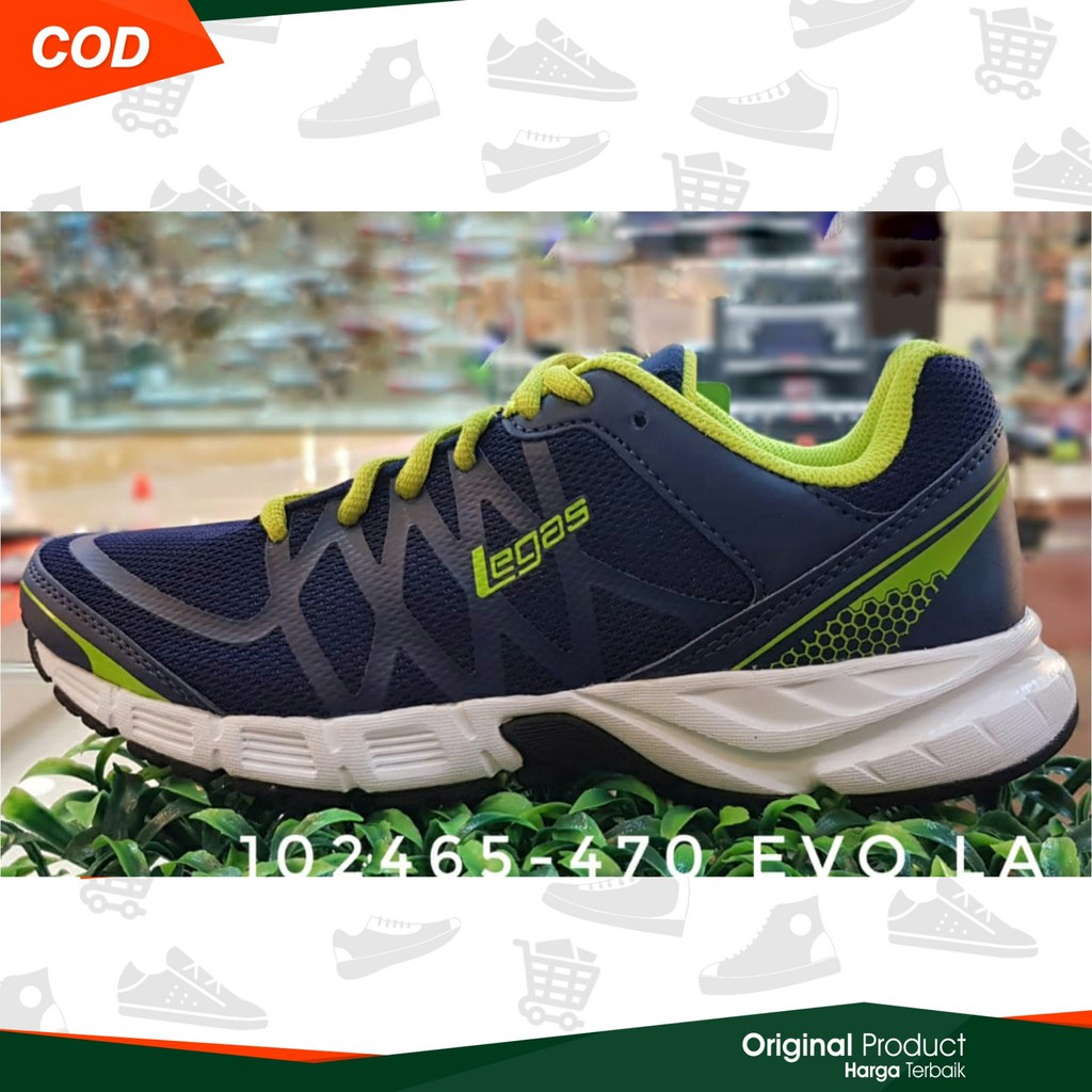 SEPATU RUNNING LEAGUE EVO | TRACER LA NEW ORIGINAL 100%