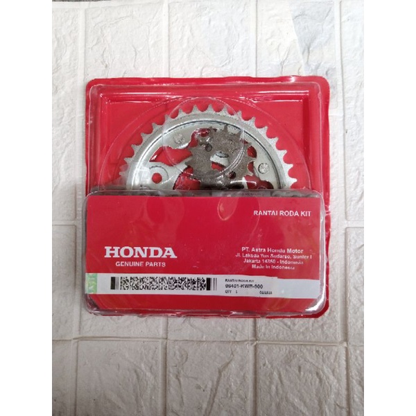 gear gir set  rantai roda set revo, blade, Supra x125