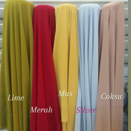 Seruti babydoll/Bahan seruti/Kain seruti/mint