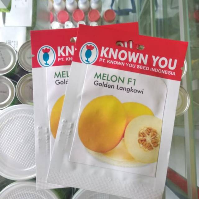 Benih Melon Kuning F1 GOLDEN LANGKAWI isi 5 biji
