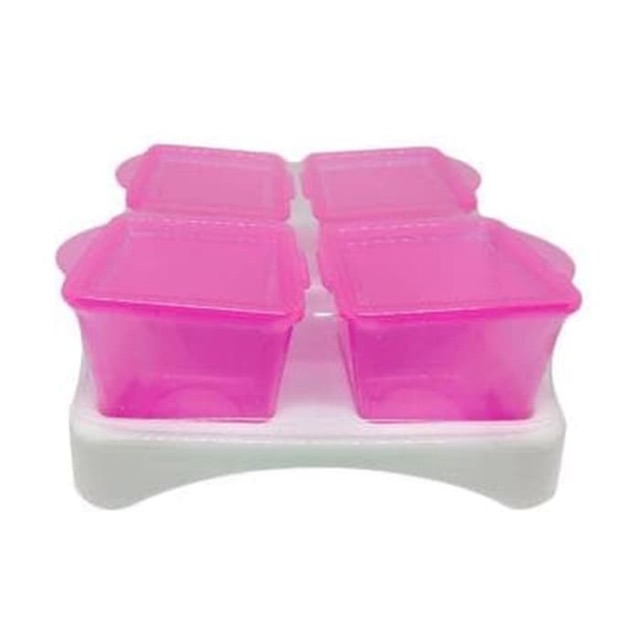AP 009 Baby Safe Multi Food Container / Container Makan Anak Cubes