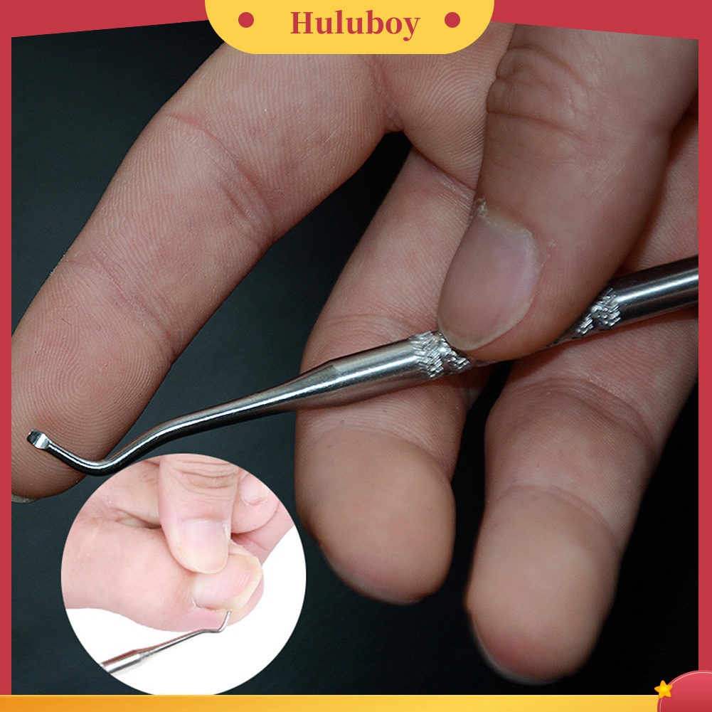 Huluboy Huluboy♡ Alat Pengangkat Kuku Kaki Bahan Stainless Steel Untuk Pedicure