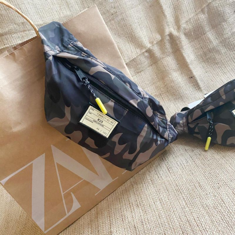 ZARA ARMY BUMBAG